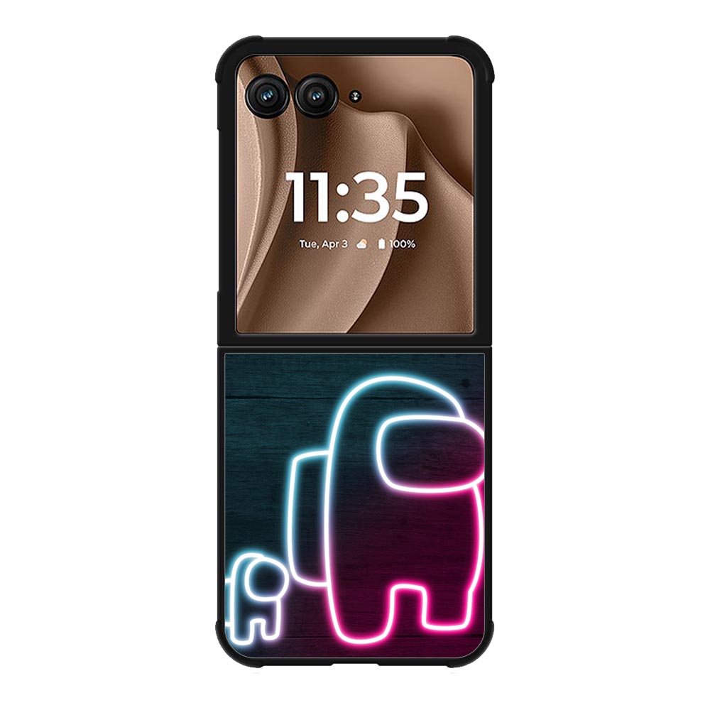 among us neon Motorola Moto RAZR Plus 2025 Case OV7408