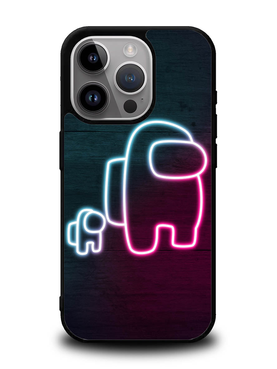 among us neon iPhone 15 Pro Case OV7408