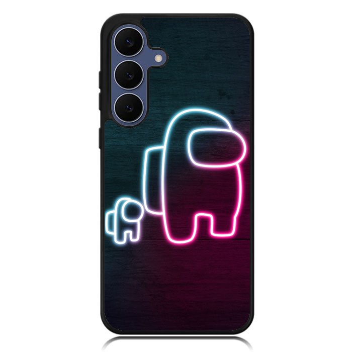 among us neon Samsung Galaxy S25 FE Case OV7408