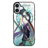 hero genshin impact iPhone 16 Plus Case QC5191