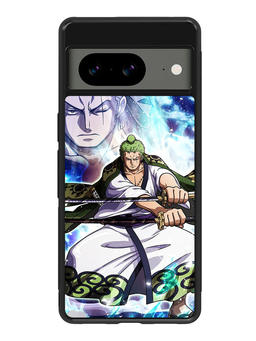 One Piece roronoa zoro wano Google Pixel 8A Case QC2943