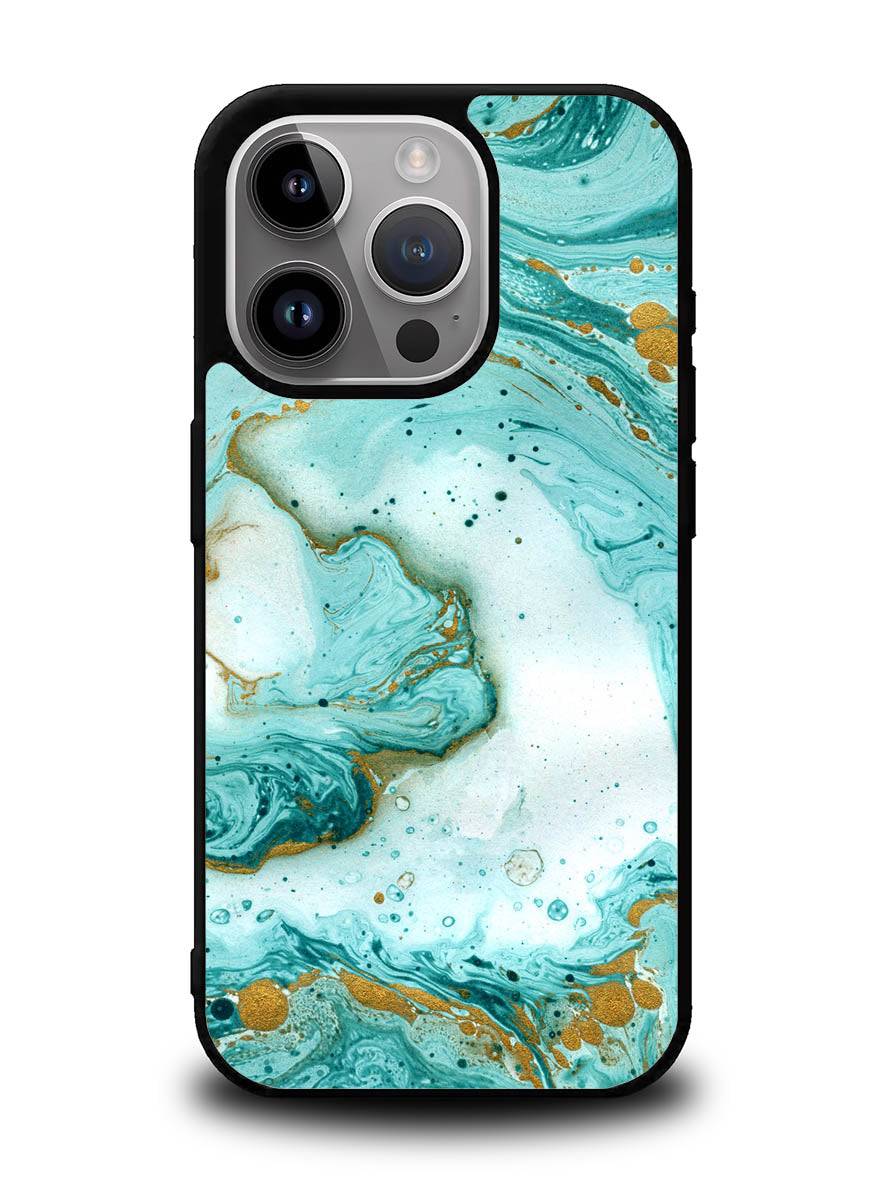 marble watercolor iPhone 16 Pro Max Case QC3395