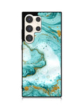 marble watercolor Samsung Galaxy S23 Ultra 5G Case QC3395