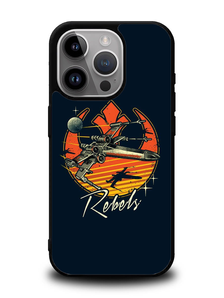 star wars retro iPhone 14 Pro Max Case QC2398