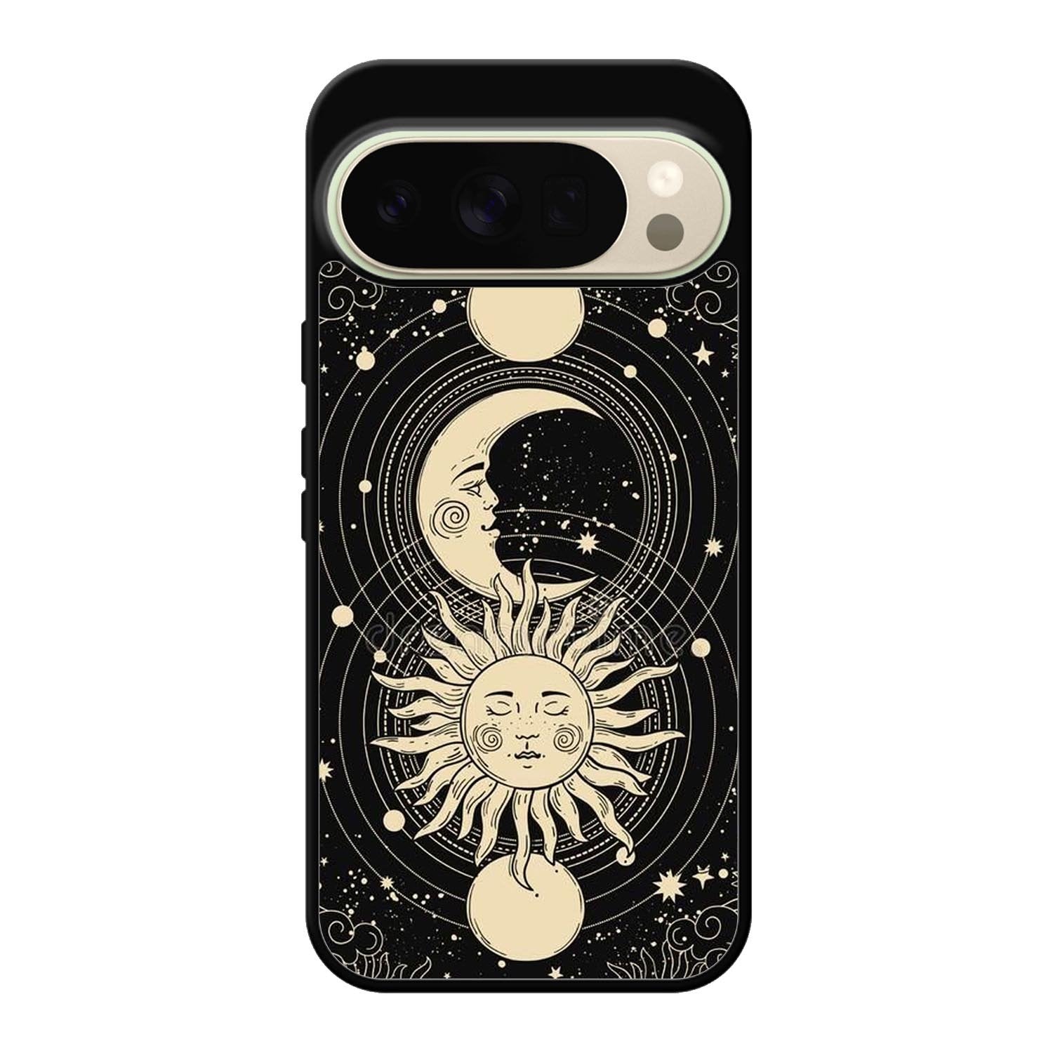 Moon And Sunk Black FLZ0579 Google Pixel 10 Pro Case