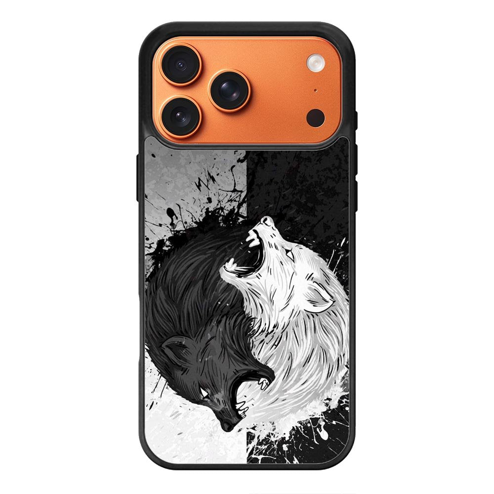 Wolf Yin And Yang FLZ0582 iPhone 17 Pro Case