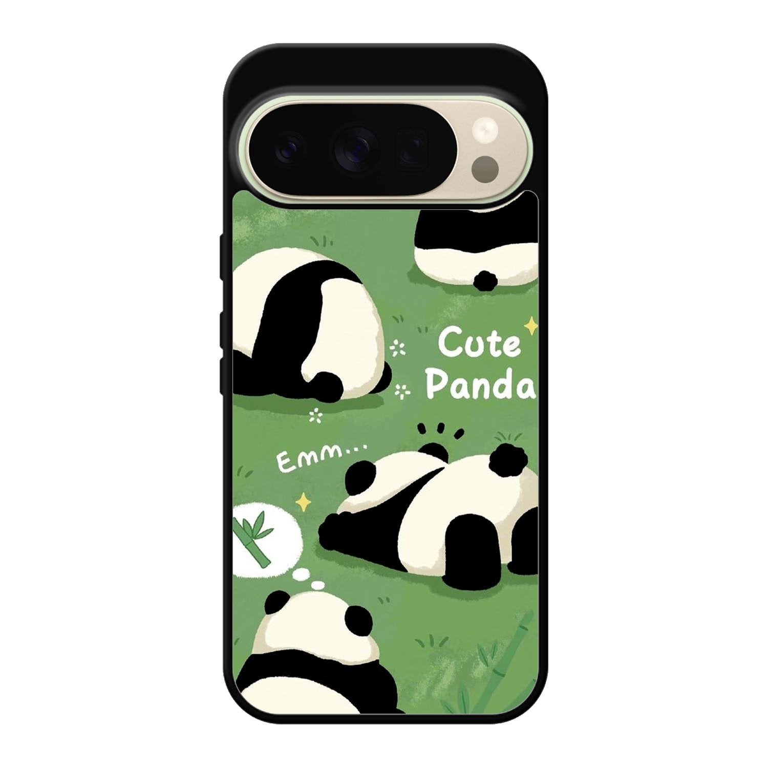Lazy Cute Panda FLZ0670 Google Pixel 10 Pro Case