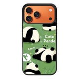 Lazy Cute Panda FLZ0670 iPhone 17 Pro Case