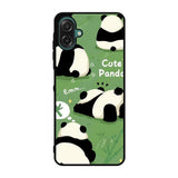 Lazy Cute Panda FLZ0670 Samsung Galaxy A07 Case
