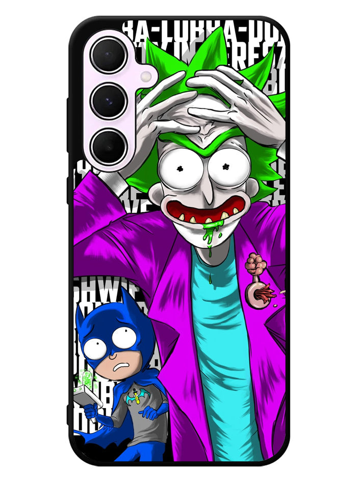 Joker Rick Morty Samsung Galaxy A55 5G Case