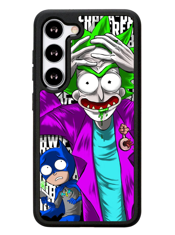 Joker Rick Morty Samsung Galaxy S23 Plus 5G / Samsung Galaxy S23+ 5G Case