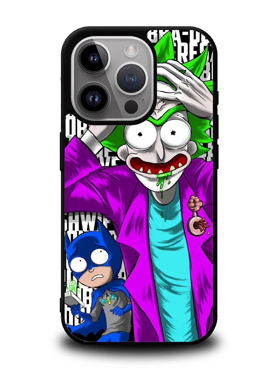 Joker Rick Morty iPhone 15 Pro Case