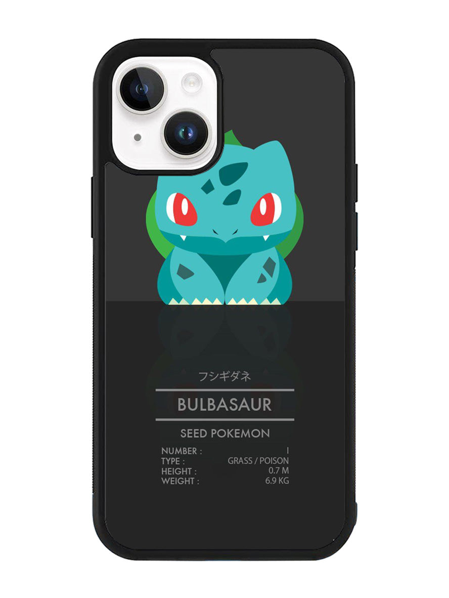 bulbasaur pokemon iPhone 15 Case OV8499