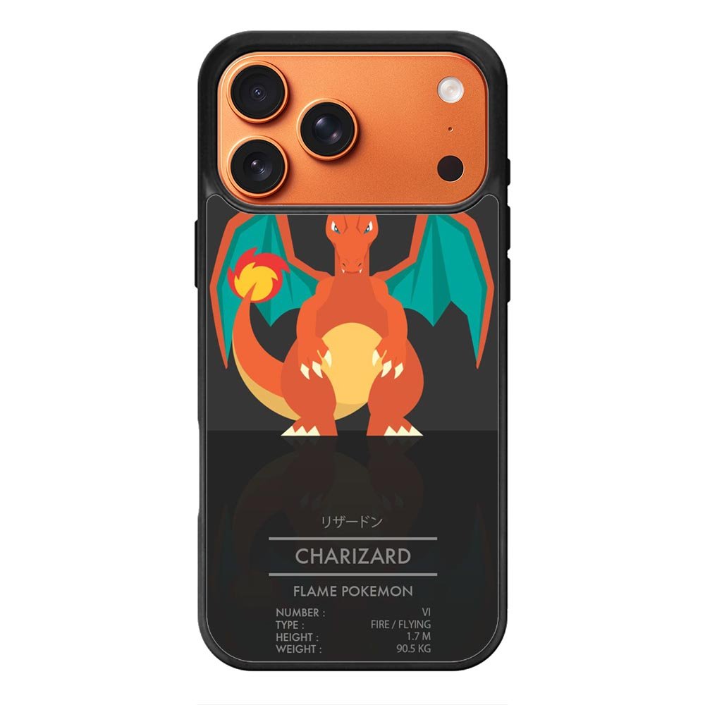charizard pokemon iPhone 17 Pro Max Case QC8491