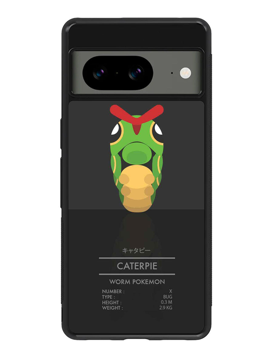 caterpie pokemon Google Pixel 8A Case QC8482