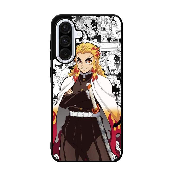 kimetsu no yaiba rengoku anime Samsung Galaxy A36 Case OV0382