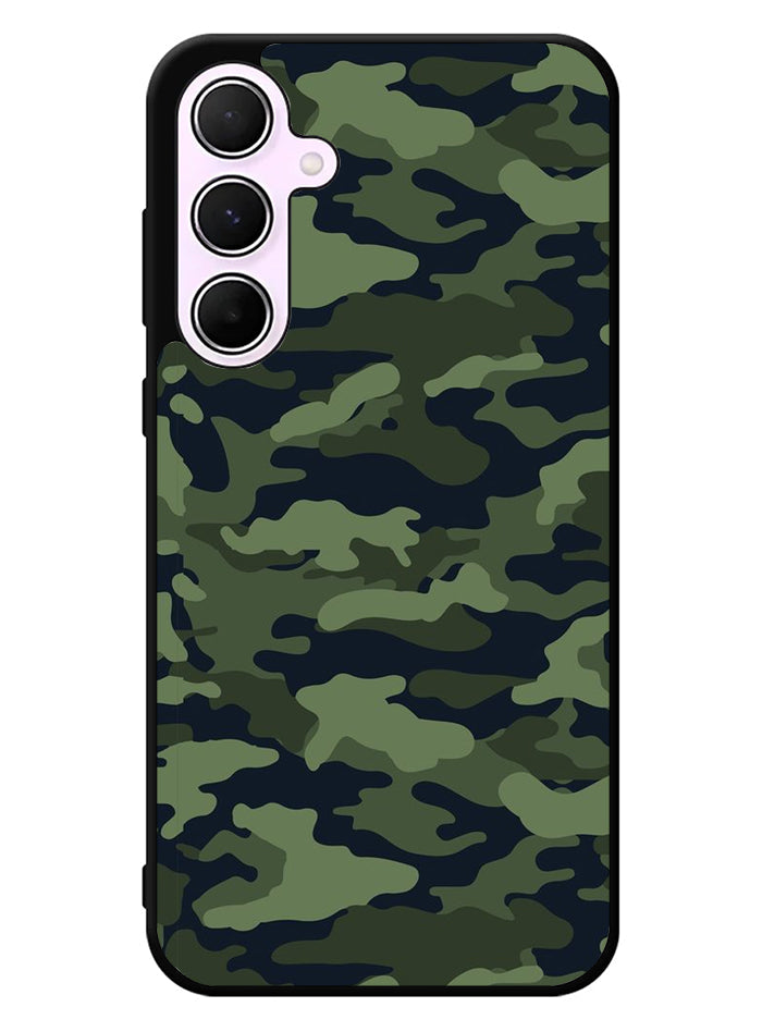 Green Camouflage Samsung Galaxy A55 5G Case