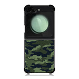 Green Camouflage Samsung Galaxy Z Flip 6 Case