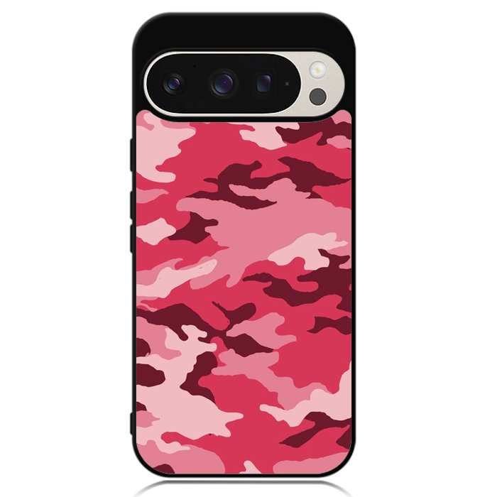 Pink Camouflage Google Pixel 9 Pro XL Case OV7966