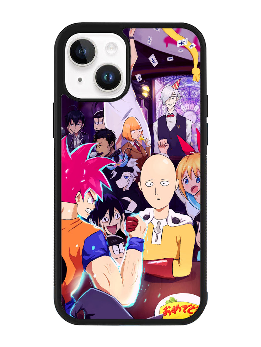 one punch man iPhone 14 Plus Case QC8013