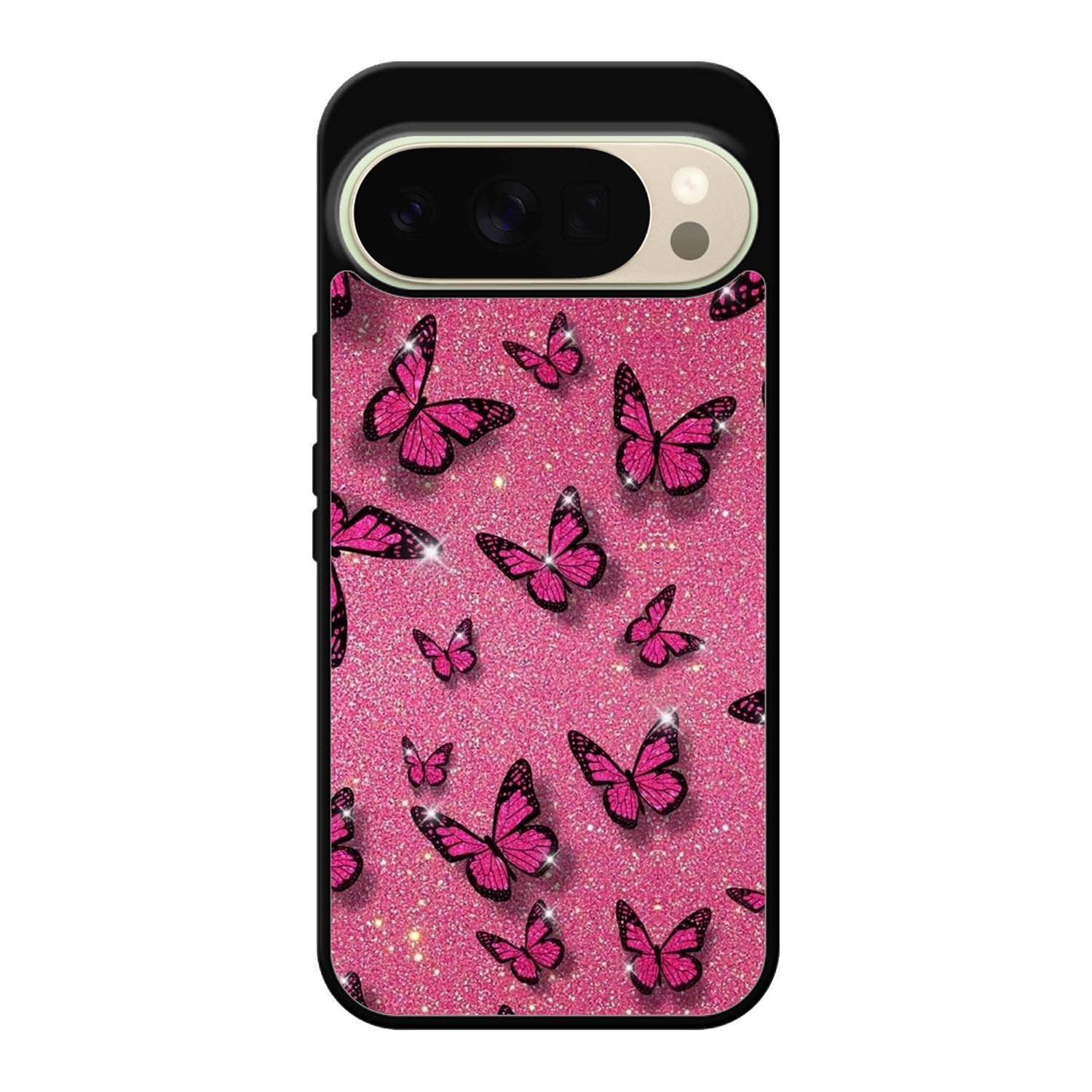 butterfly glitter Google Pixel 10 Pro Case