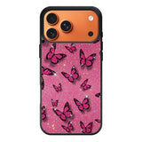 butterfly glitter iPhone 17 Pro Case