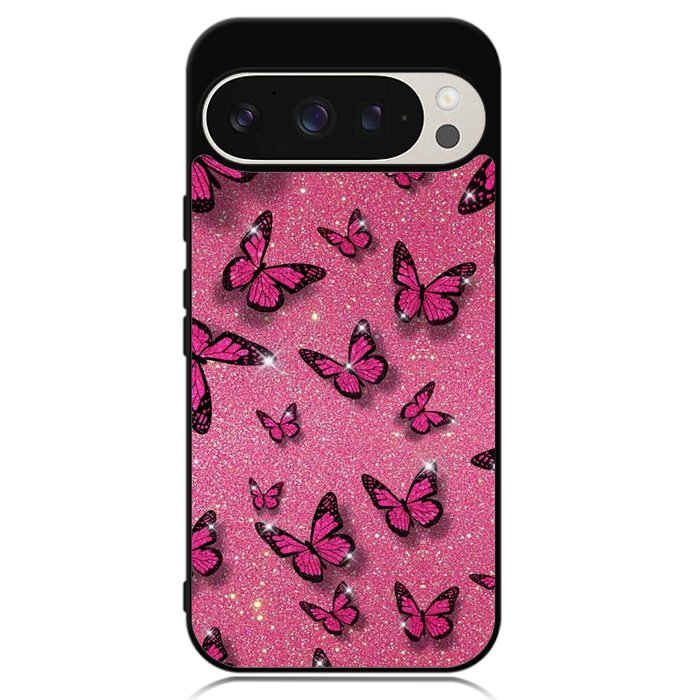 butterfly glitter Google Pixel 9 Pro XL Case