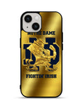 notre dame 1st iPhone 15 Plus Case