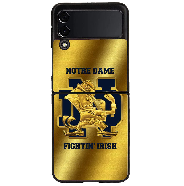 notre dame 1st Samsung Galaxy Z Flip 4 5G 2022 Case