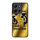 notre dame 1st Motorola Moto G 5G 2025 Case OV3976