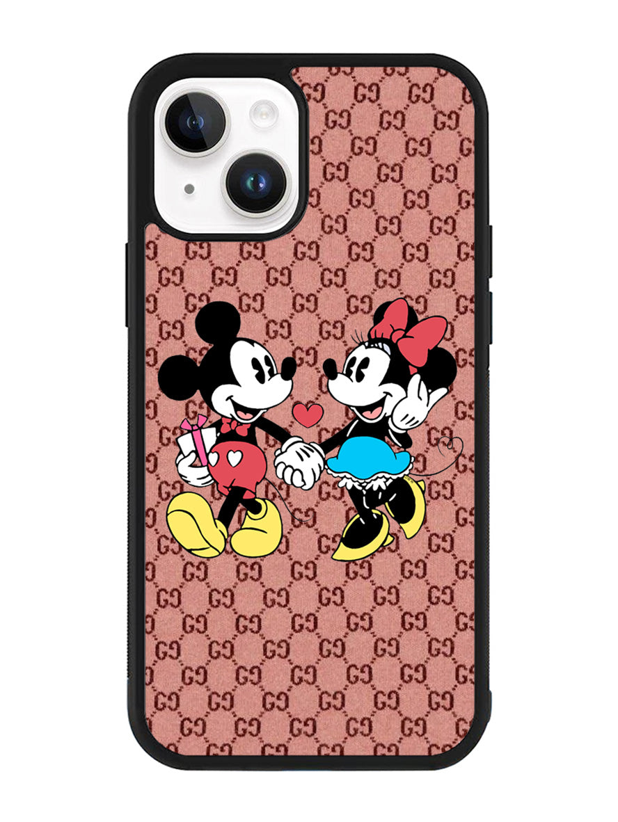 mickey and minnie mouse iPhone 14 Case QC8093