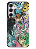 Pokemon Stained Glass Samsung Galaxy A55 5G Case
