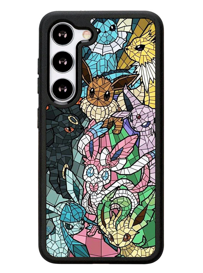 Pokemon Stained Glass Samsung Galaxy S23 5G Case