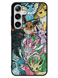 Pokemon Stained Glass Samsung Galaxy S25 5G Case