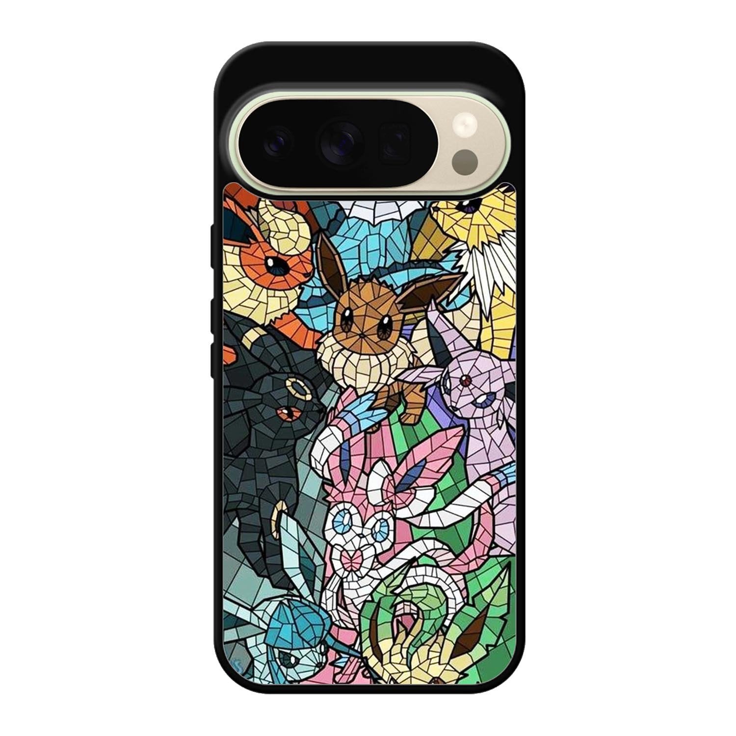 Pokemon Stained Glass Google Pixel 10 Pro XL Case
