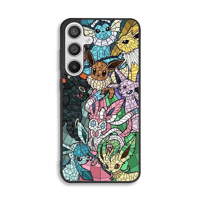 Pokemon Stained Glass Samsung Galaxy A26 Case OV3226