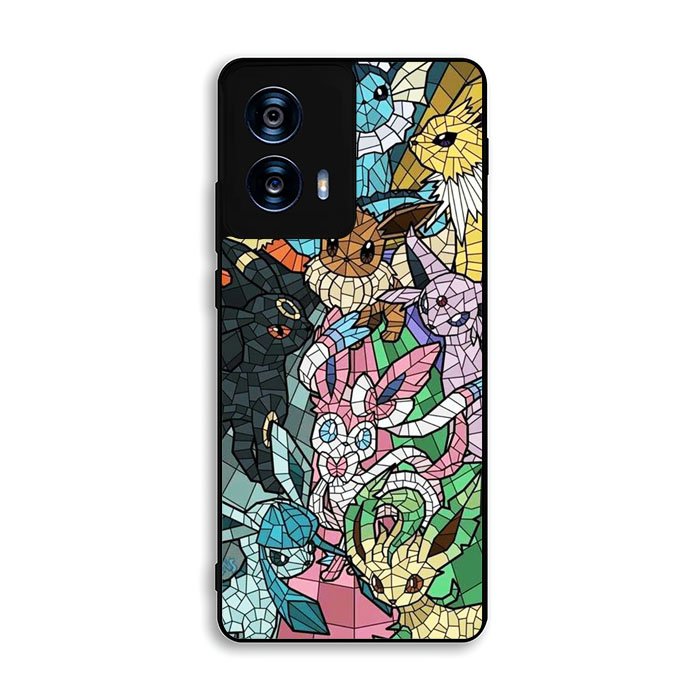 Pokemon Stained Glass Motorola Moto G Power 5G 2024 Case OV0316
