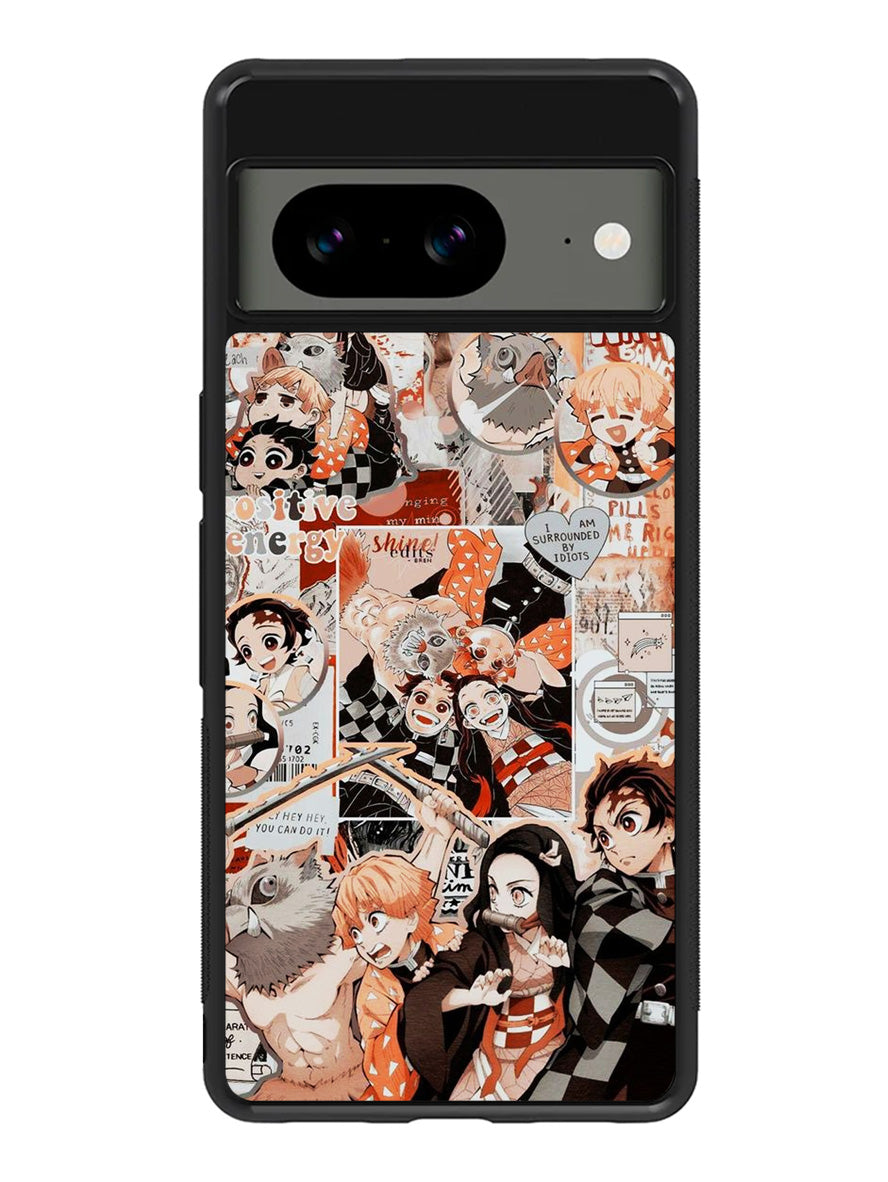 Kimetsu No Yaiba Google Pixel 8 Case QC8201