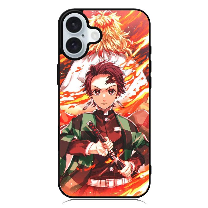 Kimetsu no Yaiba iPhone 16 Plus Case QC9671