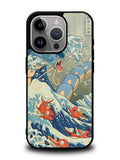 The Great Red Wave iPhone 16 Pro Case