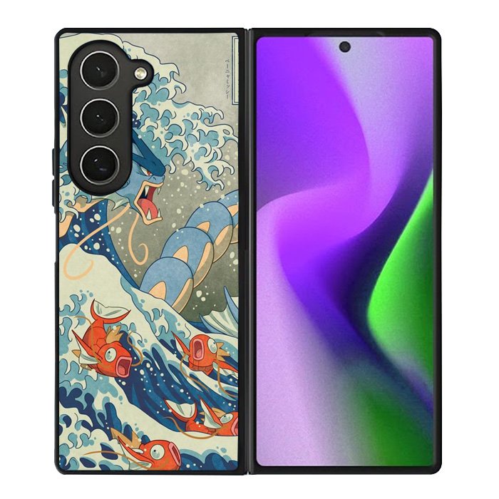 The Great Red Wave Samsung Galaxy Z Fold 6 Case