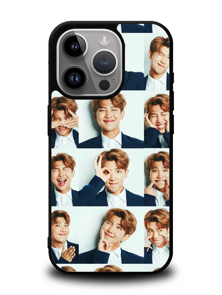 BTS Rapmonster Photo Collage iPhone 14 Pro Case QC9701