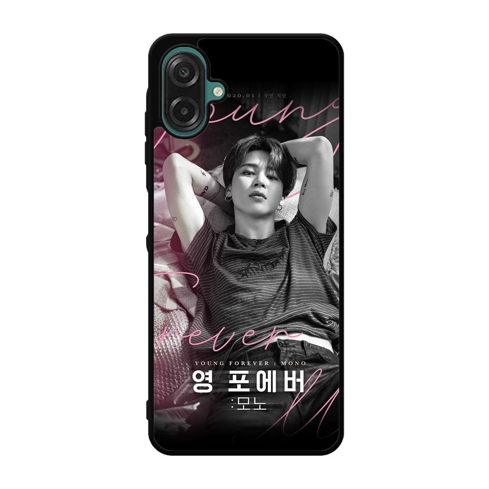 BTS Jimin Young Forever Samsung Galaxy A07 Case OV9699