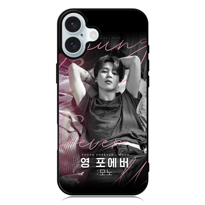 BTS Jimin Young Forever iPhone 16 Plus Case QC9699