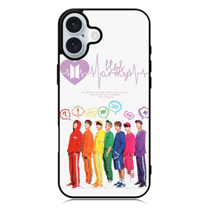 Bangtan BTS iPhone 16 Plus Case QC9695