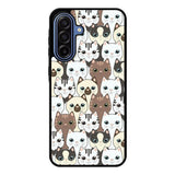 cat tumblr Samsung Galaxy A17 Case QC9704
