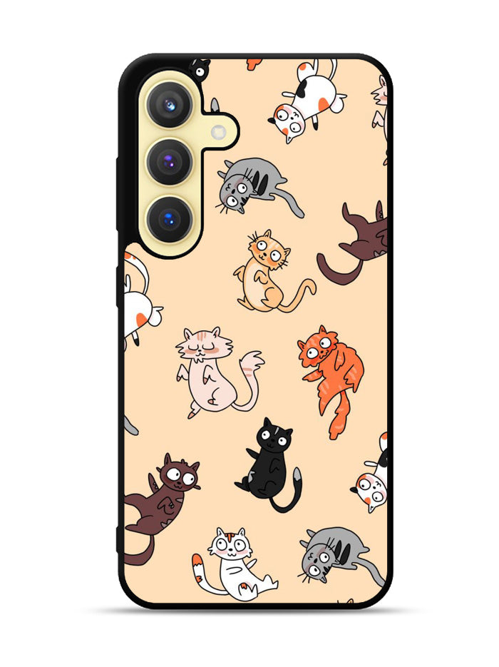 Happy Cat day Samsung Galaxy S23 FE 5G Case QC9714