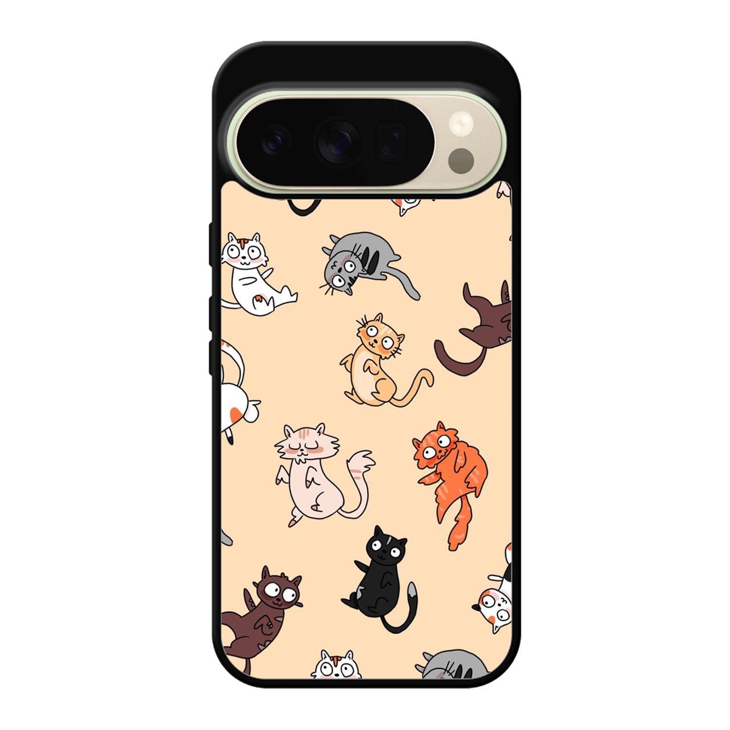 Happy Cat day Google Pixel 10 Pro XL Case OV9714