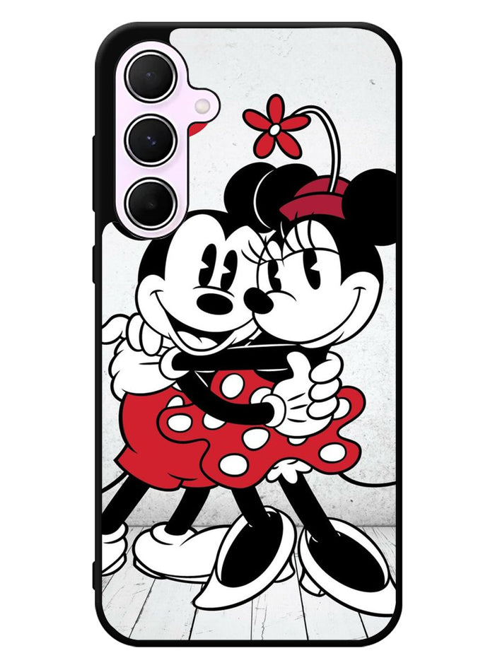 mickey mouse and minnie mouse Samsung Galaxy A55 5G Case