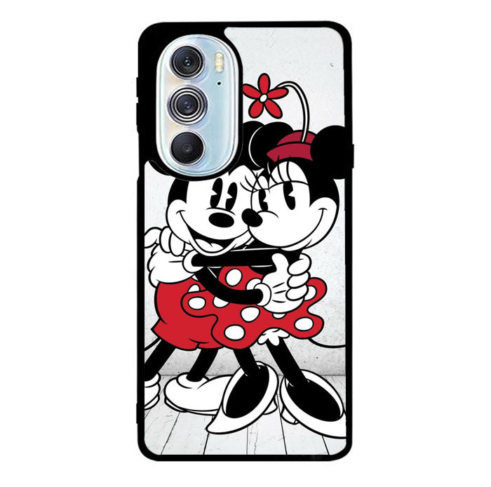 mickey mouse and minnie mouse Motorola Moto Edge 2022 Case